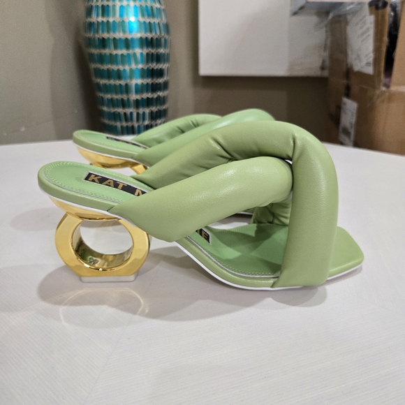 Kat Maconie Itzel Chain Heel Sandals Size EU 38 (fits US 7.5) - Picture 2 of 9